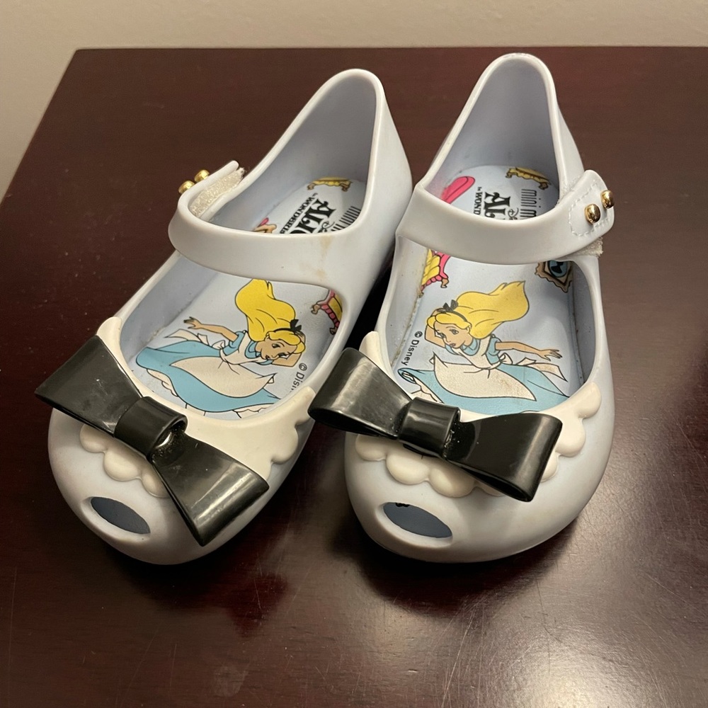 Mini Melissa Alice and wonderland shoes